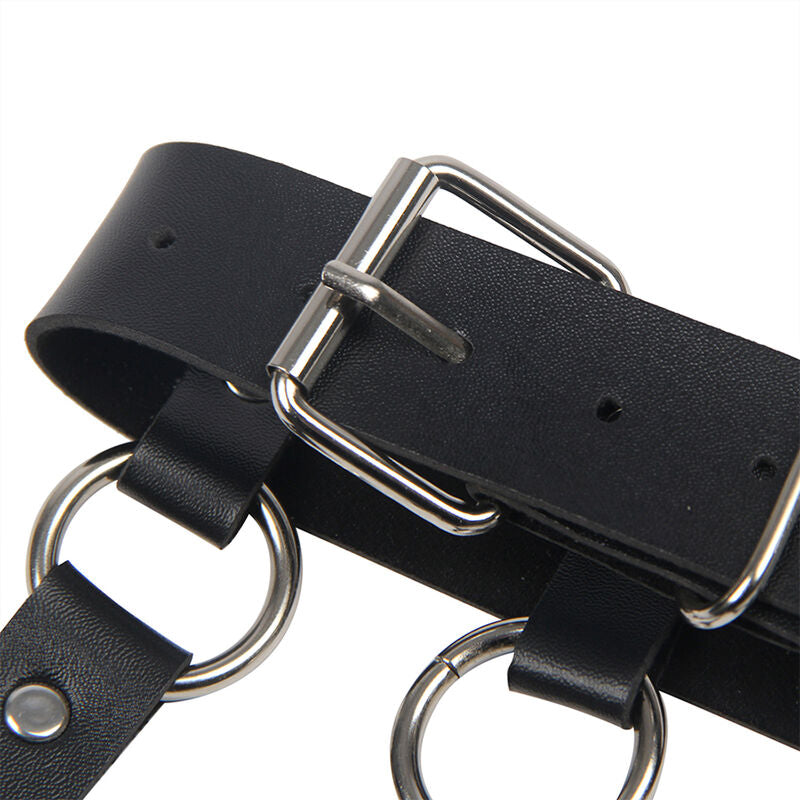 SUBBLIME - CHEST HARNESS LARGE RING CHAINS ONE SIZE