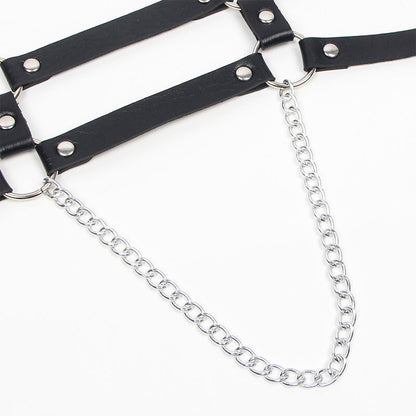 SUBBLIME - CHAIN ​​DETAIL STRAPS HARNESS ONE SIZE