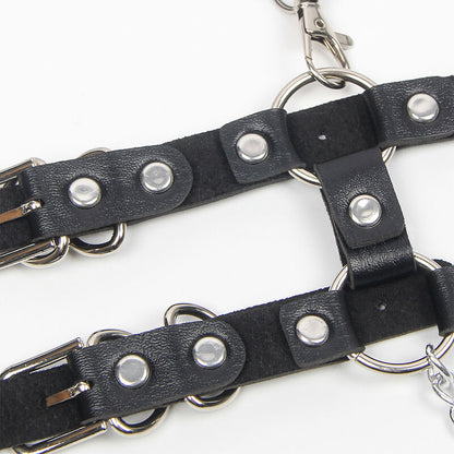 SUBBLIME - CHAIN ​​DETAIL STRAPS HARNESS ONE SIZE
