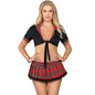 SUBBLIME - SEXY SCHOOLGIRL COSTUME WITH S/M TOP