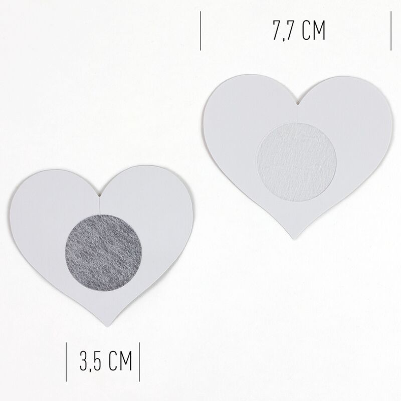 SECRET PLAY - WOW BOOBS! HEART-SHAPED NIPPLE COVERS