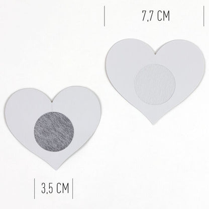 SECRET PLAY - WOW BOOBS! HEART-SHAPED NIPPLE COVERS