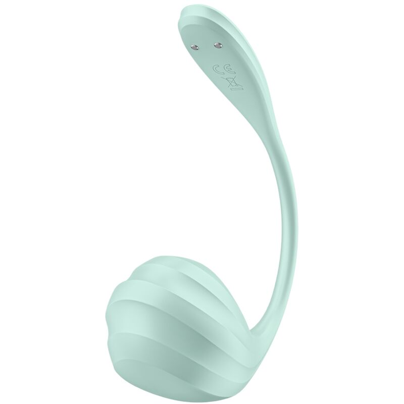 SATISFYER - SMOOTH PETAL G-SPOT STIMULATOR AQUA GREEN FREE APP