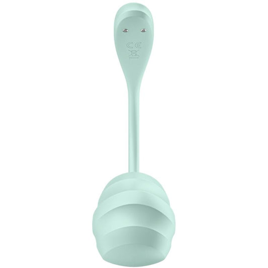 SATISFYER - SMOOTH PETAL G-SPOT STIMULATOR AQUA GREEN FREE APP