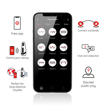 ONINDER - SEOUL MALE COMPRESSION AND VIBRATION MASTURBATOR - FREE APP