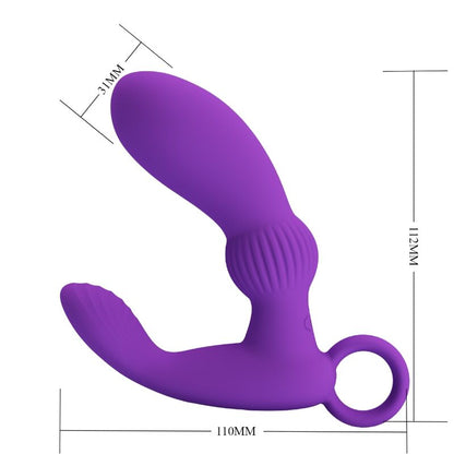 PRETTY LOVE - CAYLA LILAC VIBRATING ANAL MASSAGER
