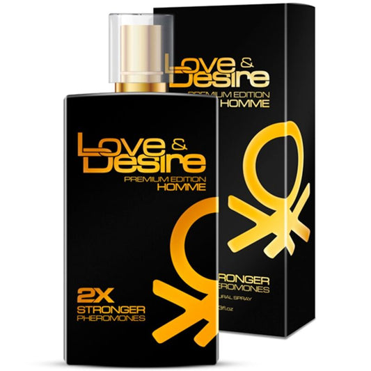 EURO1SEX - LOVE&amp;DESIRE GOLD PHEROMONES PERFUME FOR 100 ML
