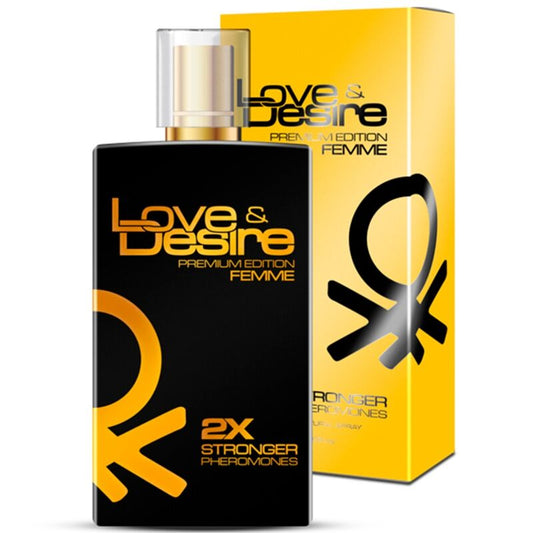 EURO1SEX - LOVE&amp;DESIRE GOLD PHEROMONES PERFUME FOR HER 100 ML