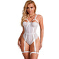 SUBBLIME - TEDDY CON LIGUERO DETALLE TIRAS PECHO BLANCO S/M