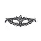 QUEEN LINGERIE - ANTIFAZ DE ENCAJE NEGRO MODELO 2
