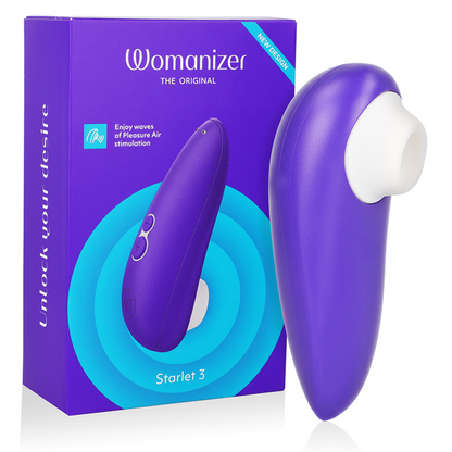WOMANIZER - STARLET 3 INDIGO CLITORIS STIMULATOR