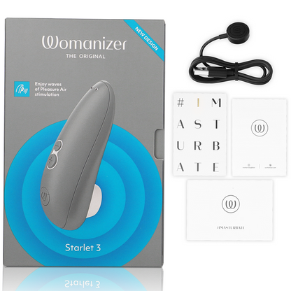 WOMANIZER - STARLET 3 CLITORIS STIMULATOR GREY