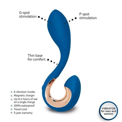 G-VIBE - GPOP 2 INDIGO BLUE GYP SPOT VIBRATOR