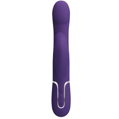 PRETTY LOVE - ZALIN 4-IN-1 PURPLE RABBIT PEARL VIBRATOR
