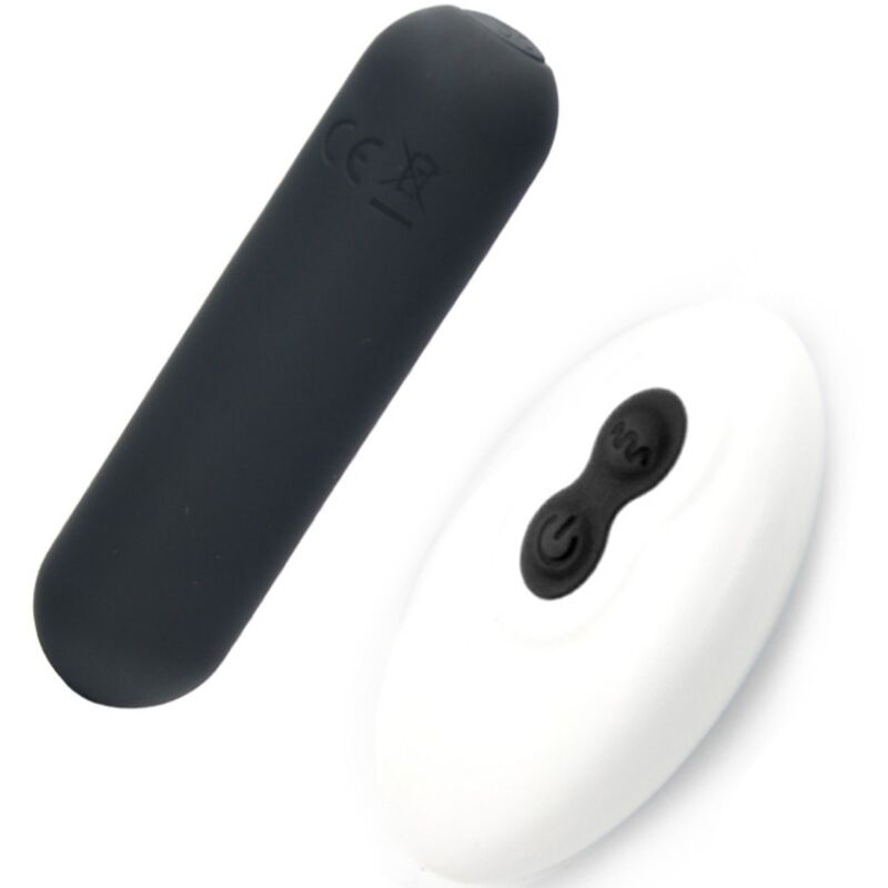 ARMONY - SPLASH JOLINE SILICONE VIBRATING BULLET REMOTE CONTROL 10 VIBRATIONS 65 X 15 CM BLACK