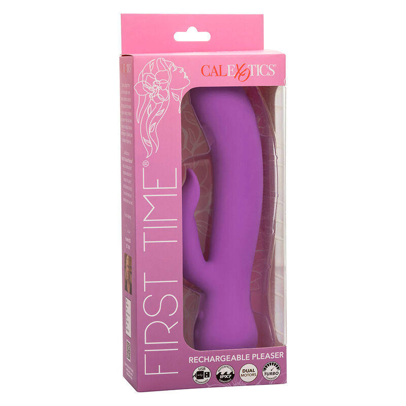 CALEXOTICS - FIRST TIME RECHARGEABLE PLEASING VIBRATOR PURPLE