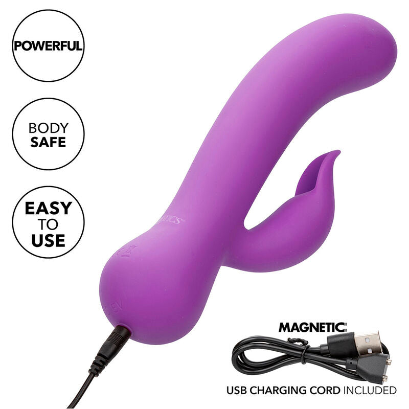 CALEXOTICS - FIRST TIME RECHARGEABLE PLEASING VIBRATOR PURPLE