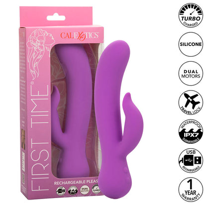 CALEXOTICS - FIRST TIME RECHARGEABLE PLEASING VIBRATOR PURPLE