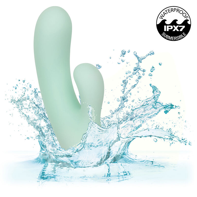 CALEXOTICS - PACIFICA FIJI VIBRATOR AND G-SPOT STIMULATOR 10 AQUA VIBRATIONS