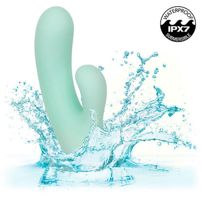 CALEXOTICS - PACIFICA FIJI VIBRATOR AND G-SPOT STIMULATOR 10 AQUA VIBRATIONS