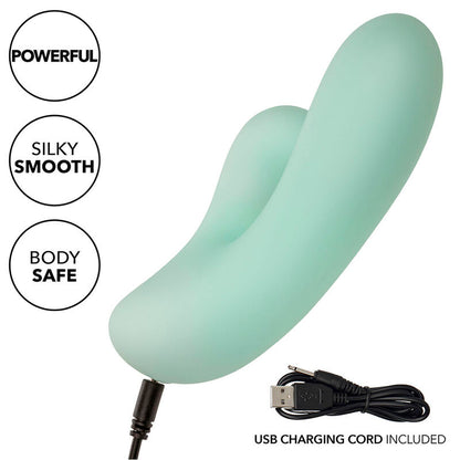 CALEXOTICS - PACIFICA FIJI VIBRATOR AND G-SPOT STIMULATOR 10 AQUA VIBRATIONS