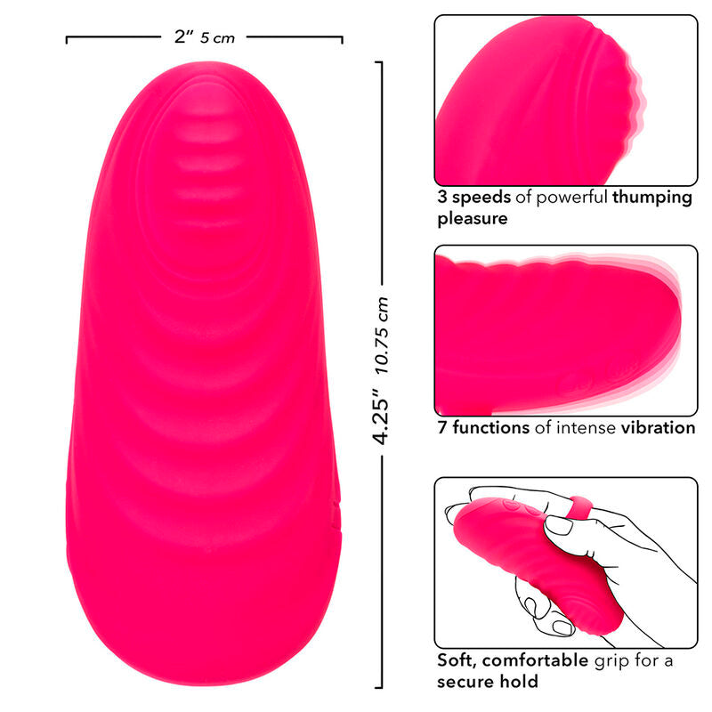 CALEXOTICS - ENVY ROLLING BALL MASSAGER 7 VIBRATIONS PINK