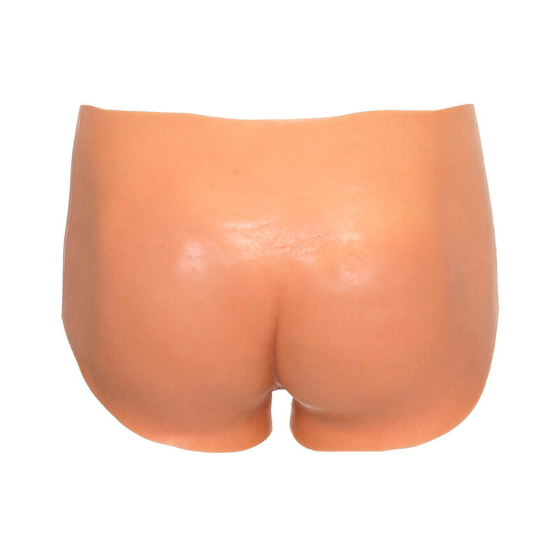 HIDDEN DESIRE - ALTER EGO HIGH WAIST NATURAL OPEN VAGINA PANTIES
