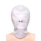 NS NOVELTIES - FETISH &amp; FASHION FULL BALACLAVA WITH WHITE NYLON ZIPPER