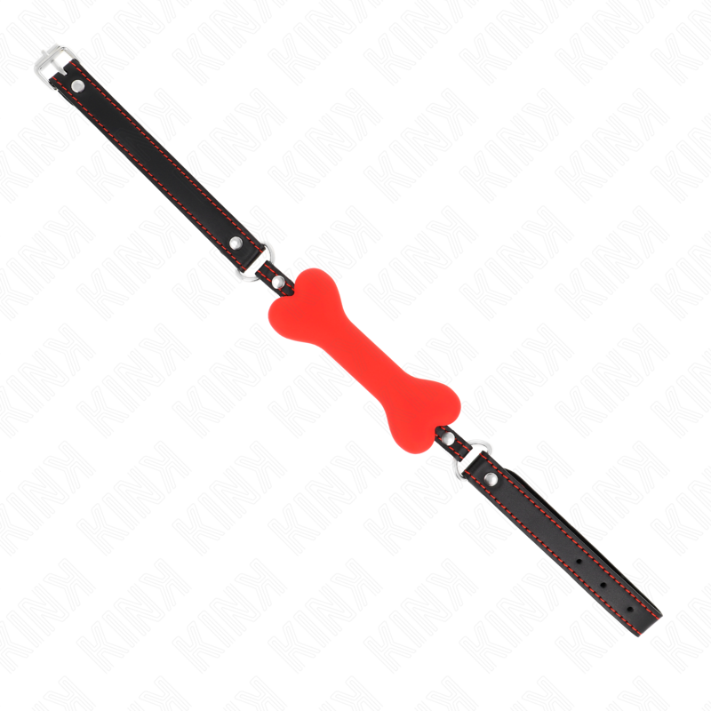 KINK - BONE GAG 12 CM RED 63 x 2 CM