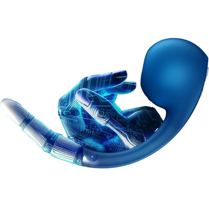 SATISFYER - PRO+ WAVE 4 G-SPOT &amp; AIR PULSE STIMULATOR FREE APP DARK BLUE