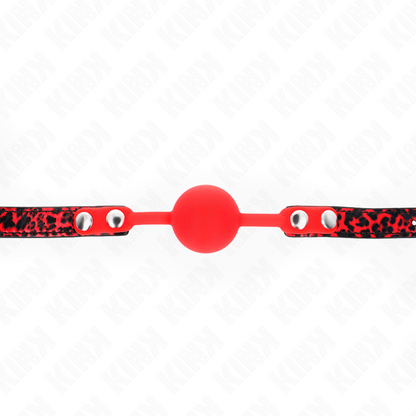 KINK - 4 CM SILICONE BALL GAG MODEL 2 60 x 2 CM