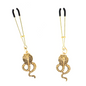KINK - NIPPLE CLAMPS WITH COBRA CHARM 6 CM