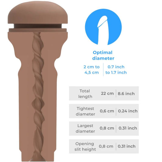 KIIROO - FEEL STROKER EXTRA TIGHT REAR MASTURBATOR MULATTO