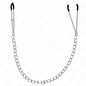 KINK - THIN NIPPLE CLAMPS WITH THICK CHAIN ​​30 CM