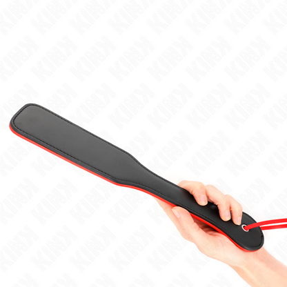 KINK - DOUBLE-SIDED PADDLE RED AND BLACK 32 X 6 CM