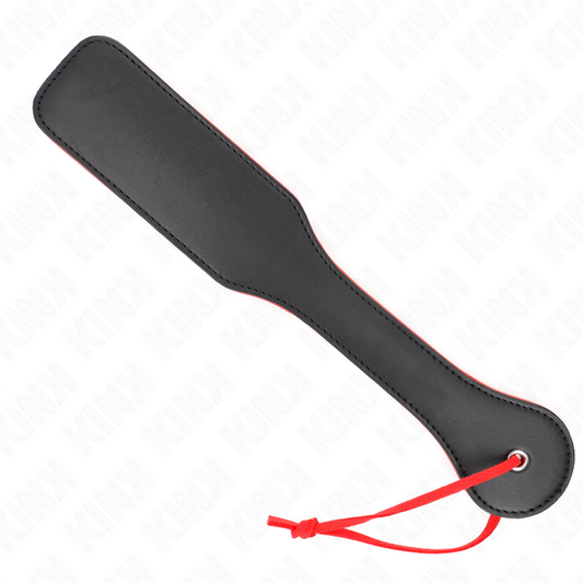 KINK - DOUBLE-SIDED PADDLE RED AND BLACK 32 X 6 CM