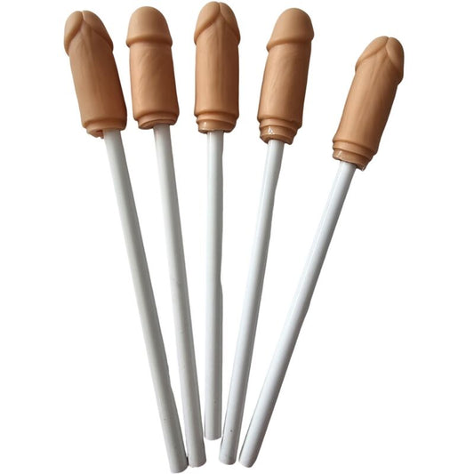 Spicy Devil - 5 Pencils with Natural Penis Tip