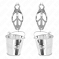 KINK - JAPANESE STYLE NIPPLE CLAMPS WITH SILVER CUBES