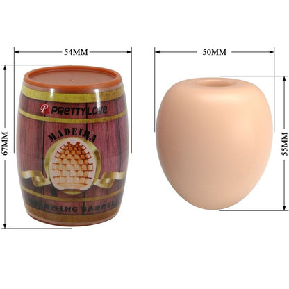 PRETTY LOVE - NATURAL EGG MALE MASTURBATOR MODEL 2