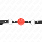 KINK - 4 CM TPE RED BALL GAG 60 x 2 CM