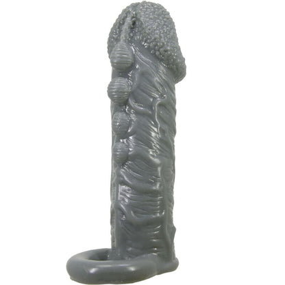 PRETTY LOVE - REALISTIC PENIS ENLARGING AND DELAY SLEEVE - GREY