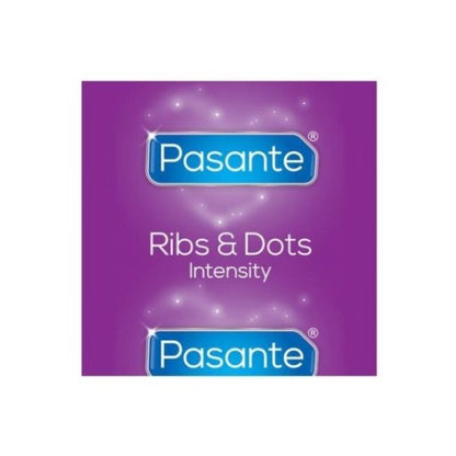 PASANTE - RIBS & DOTS PRESERVATIVOS INTENSITY 144 UNIDADES