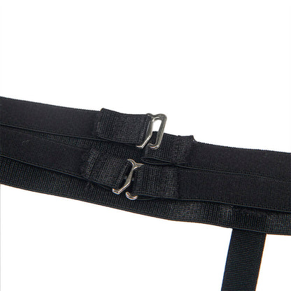 SUBBLIME - 954154 BODYSUIT WITH BLACK GARTER BELT L/XL