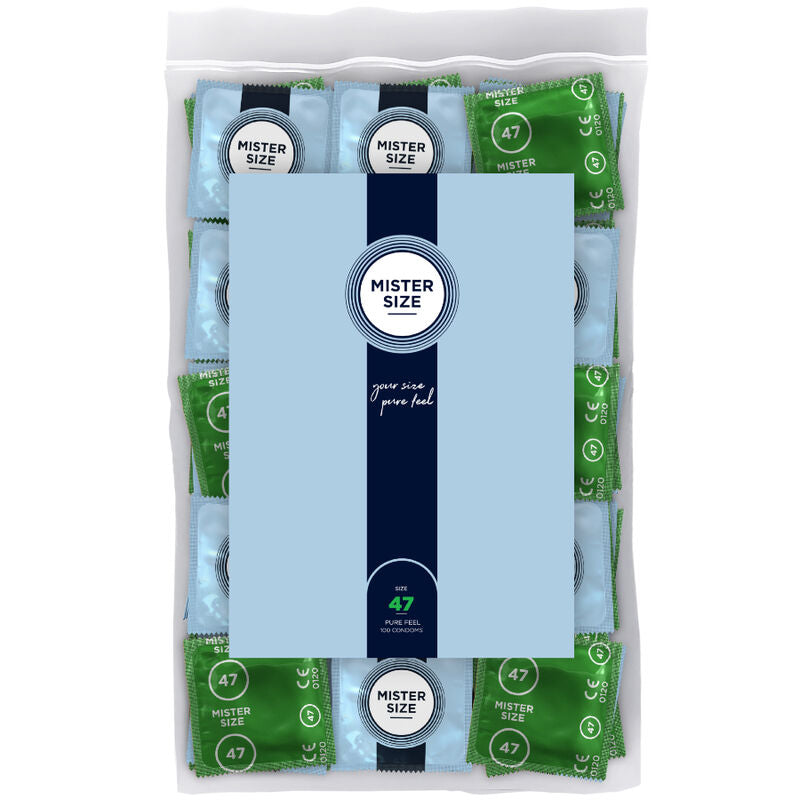 MISTER SIZE - CONDOMS SIZE XS 47 MM (100 UNITS)