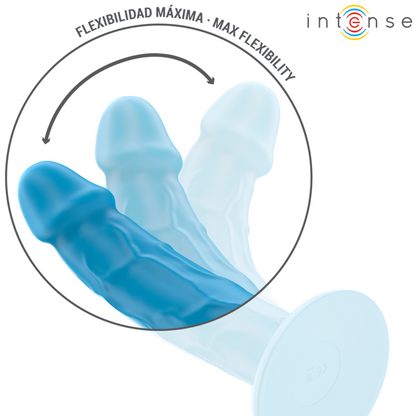 INTENSE - PHOEBE REALISTIC VIBRATOR 10 VIBRATIONS BLUE REMOTE CONTROL