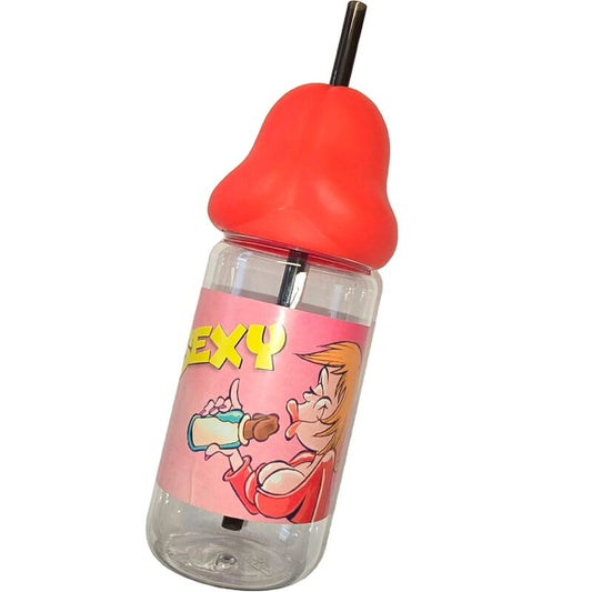Spicy Devil - Penis-Shaped Bottle 360 ​​ml Red
