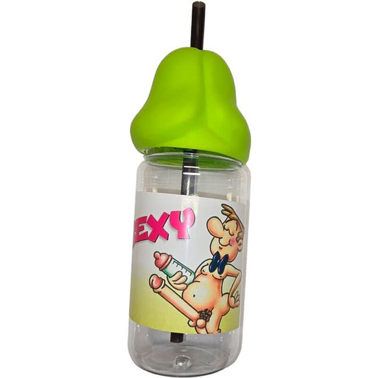 Spicy Devil - Penis-Shaped Bottle 360 ​​ml Green