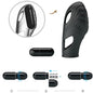 PRETTY LOVE - LICH BLACK SILICONE FINGER VIBRATOR