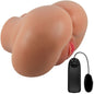 CRAZY BULL - LUNA REAR VIBRATOR WITH REALISTIC NATURAL VAGINA AND ANUS REMOTE CONTROL
