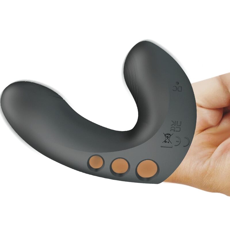 PRETTY LOVE - CAMELLIA FINGER VIBRATOR 7 VIBRATIONS BLACK